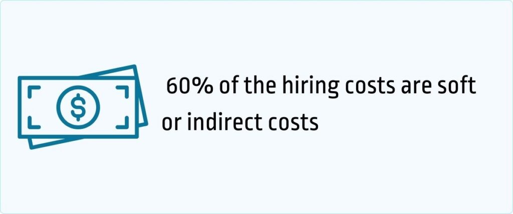 soft or indirect hiring costs